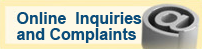 Online inquiries and complaints